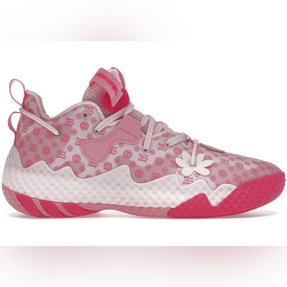 Adidas Harden Vol. 6 Pink Monogram size 10 MEN’S BASKETBALL SHOES